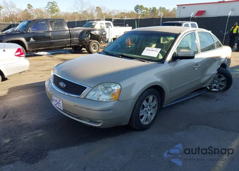 2006 Ford Five Hundred Sel из США, поврежденный, VIN 1FAHP24186G123709